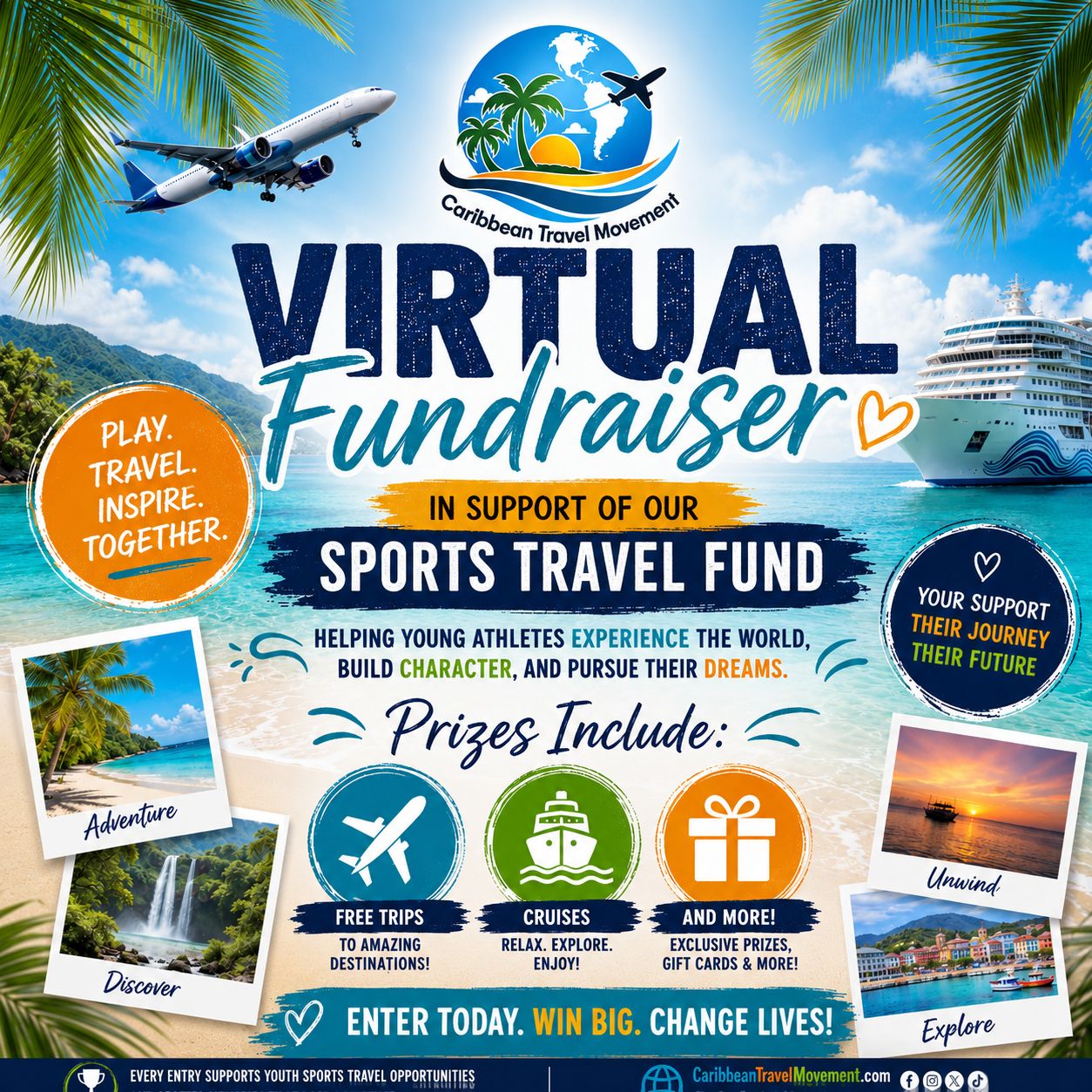 Caribbean Travel Movement Virtual Fundraiser