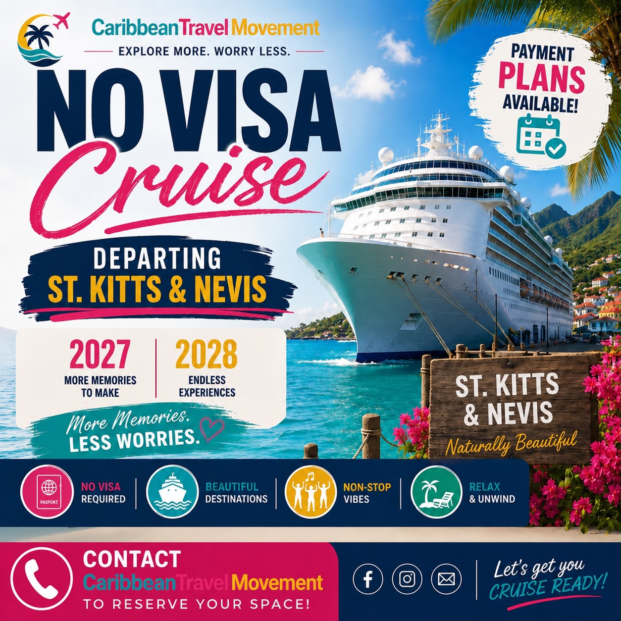 St. Kitts & Nevis 14 Days Cruise Package