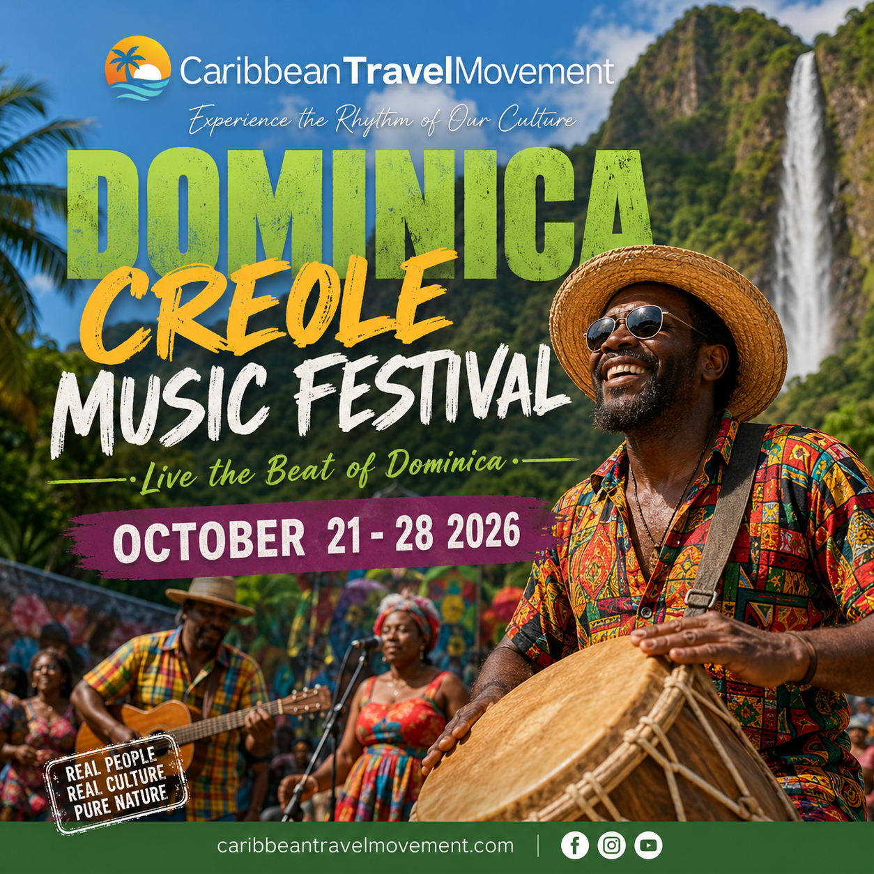 Dominica Creole Music Festival - Virtual Fundraiser